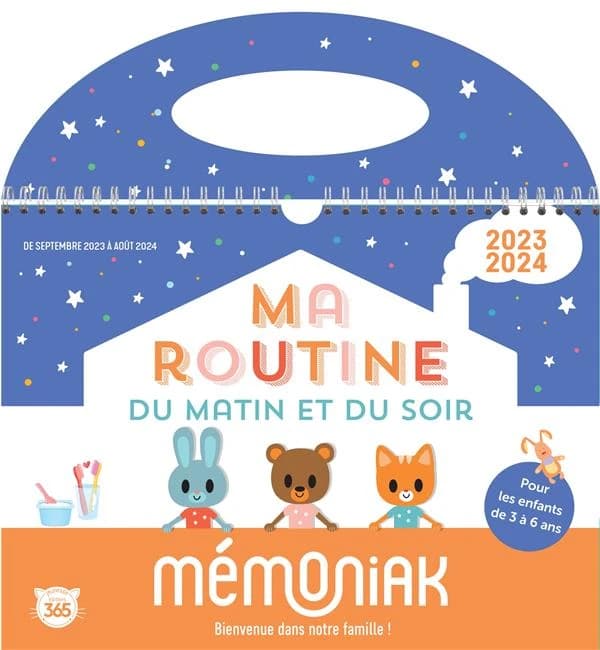 Mémoniak : ma routine du matin et du soir (édition 2023