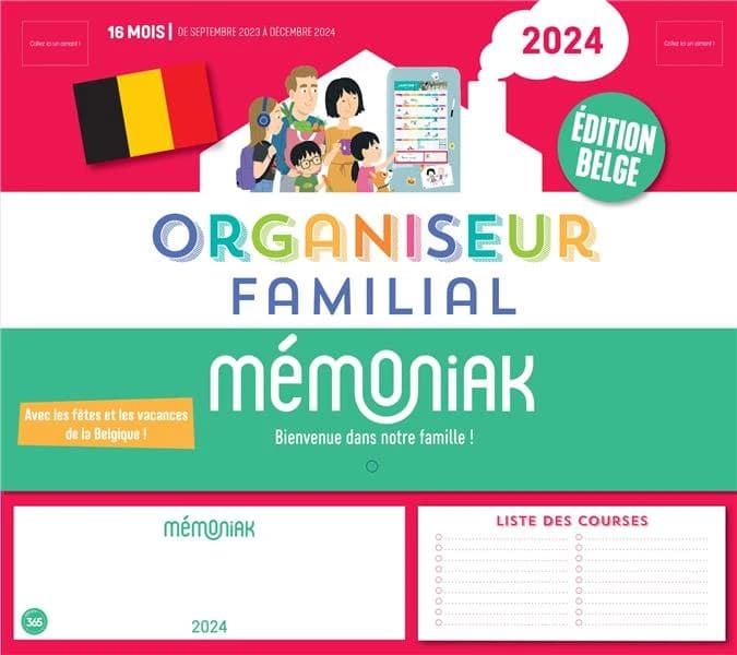 Mémoniak : organiseur familial (édition 2023