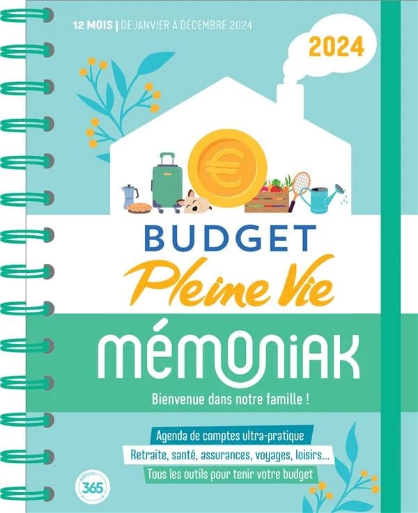 Mémoniak : budget pleine vie : de janvier à décembre (édition 2024)