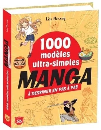 1000 modèles ultra-simples à dessiner en pas à pas