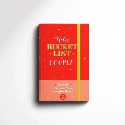 Notre bucket list de couple : La liste de nos rêves les plus fous, avec 2 pages de sitkcers