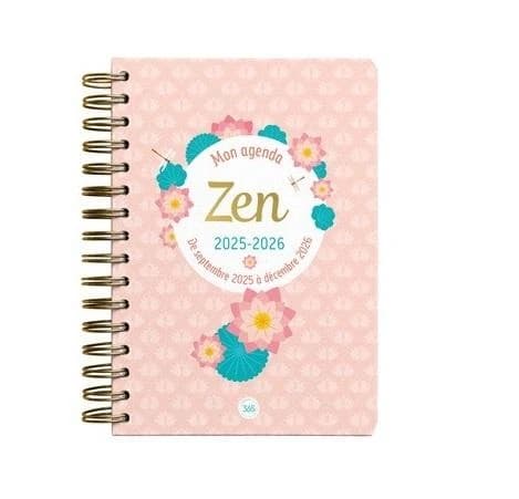 Mon agenda zen : De septembre à décembre (édition 2025