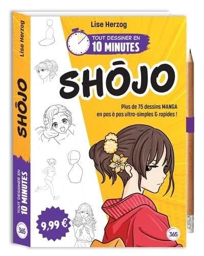 Tout dessiner en 10 minutes : Shôjo