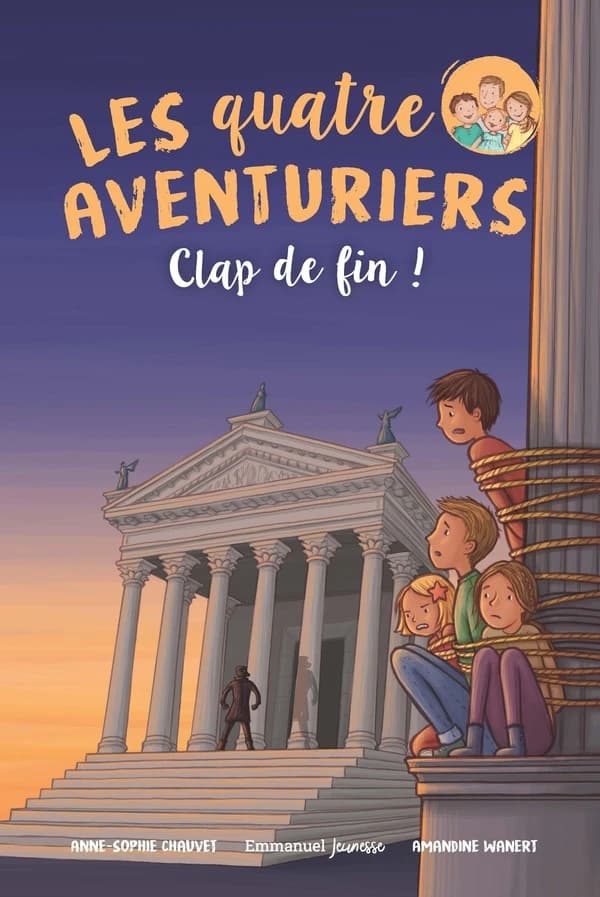 Les quatre aventuriers Tome 10 : Clap de fin !