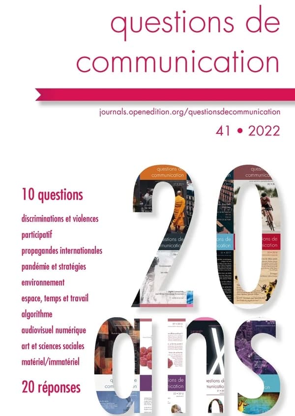 Questions de communication Tome 41