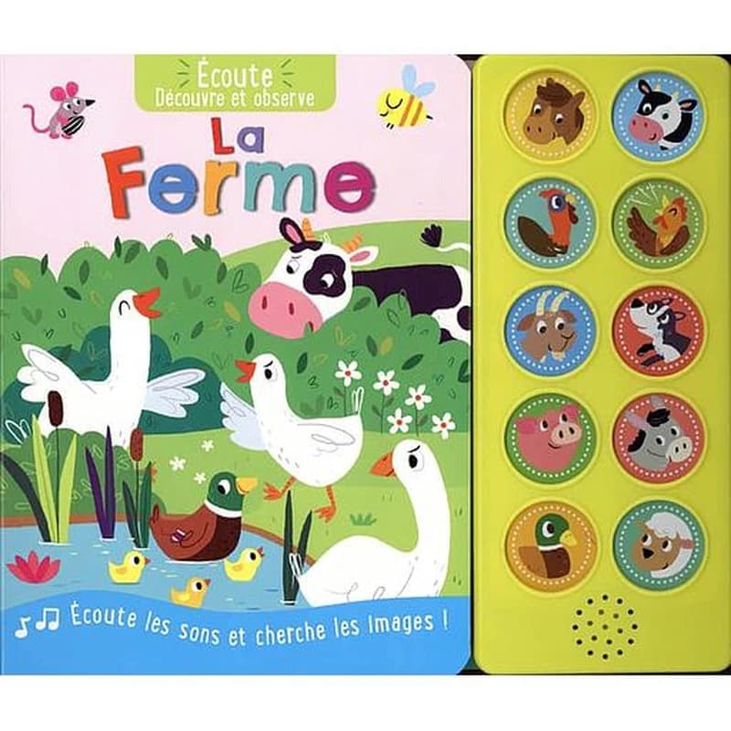 La ferme : écoute les sons et cherche les images !