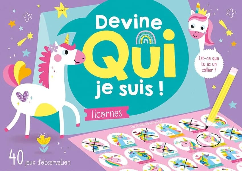 Devine qui je suis ! Licornes