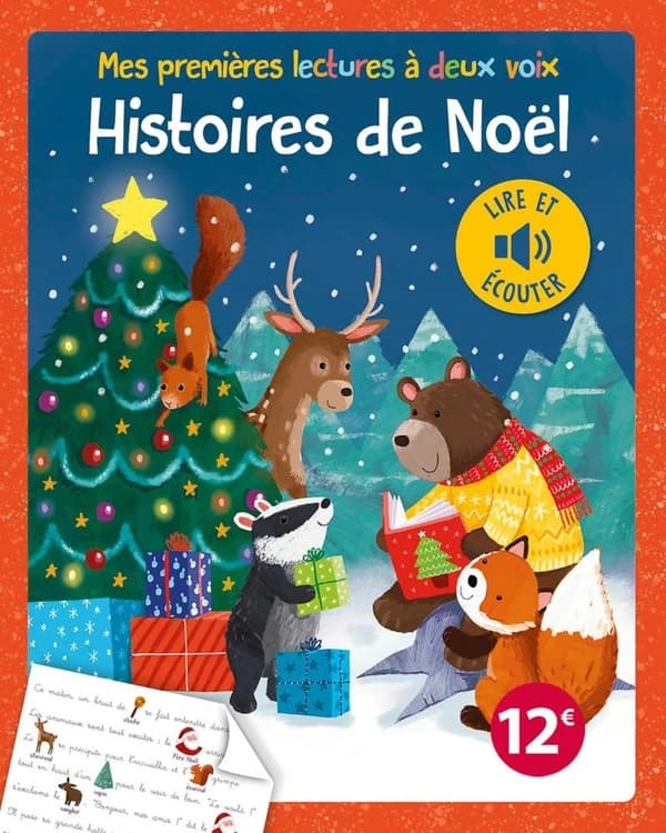 Mes premières lectures à deux voix : Histoires de Noël