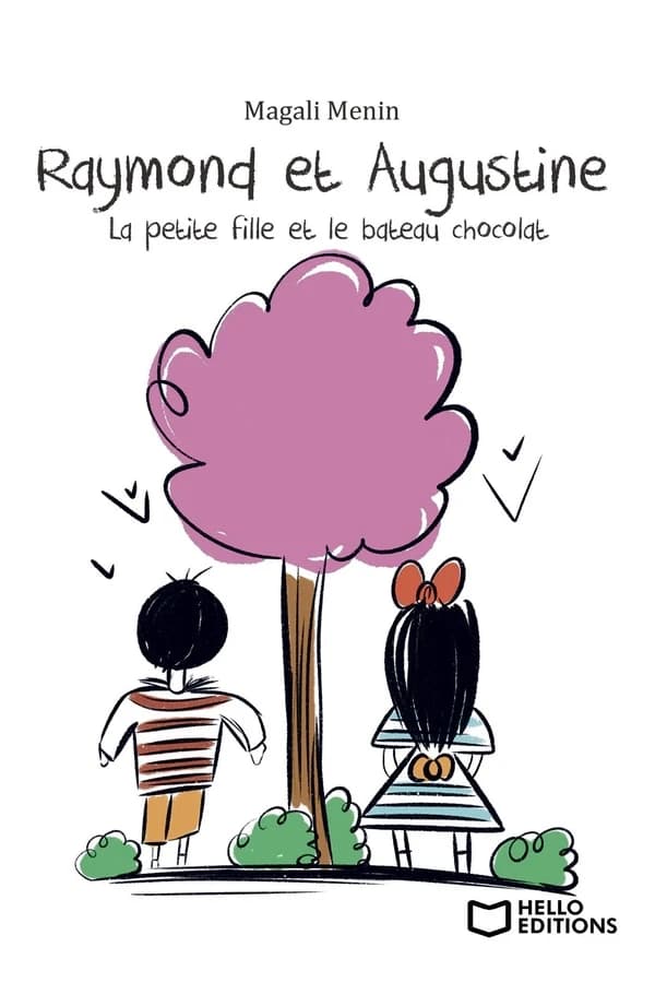 La petite fille et le bateau chocolat
