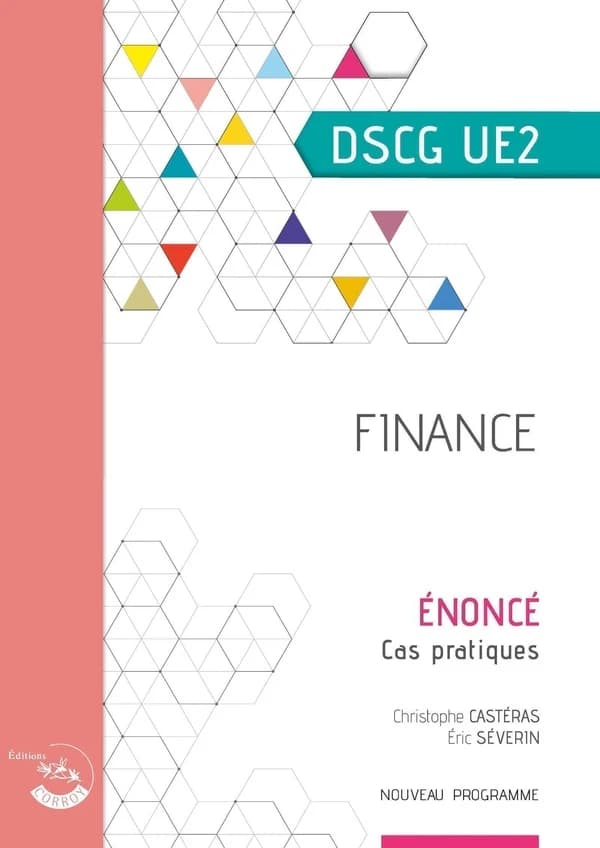 UE2 : finance ; DSCG ; énoncé (édition 2023)