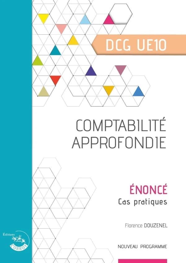 Comptabilité approfondie : diplôme de comptabilité et de gestion, UE 10 : énoncé (Éd. 2024-2025, à jour du nouveau règlement (n° 2022-06) de l'ANC (PCG 2025)) Florence Douzenel,...