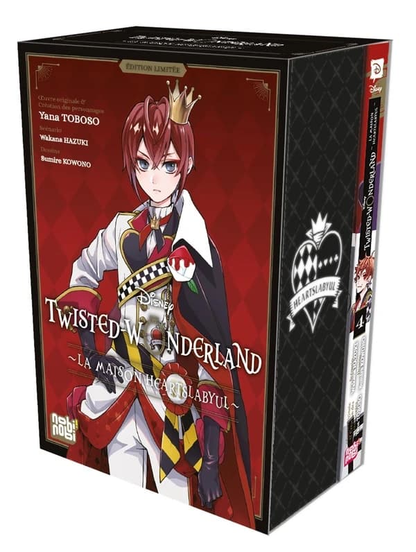 Twisted-wonderland : La maison Heartslabyul Tome 4