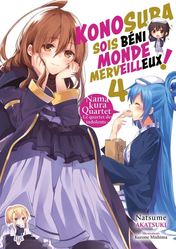 Konosuba : sois béni monde merveilleux ! Nama kura quartet, le quartier des indolents. 4