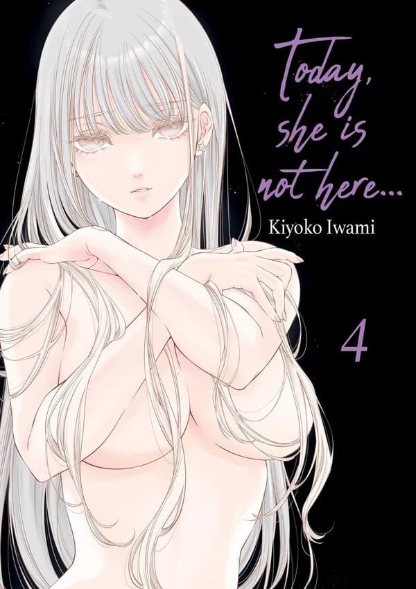 Today, she is not here. 4