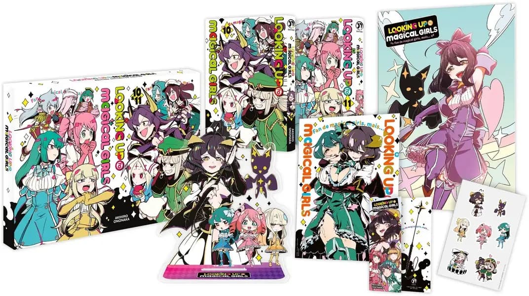 Looking up to magical girls : coffret Tomes 10 et 11