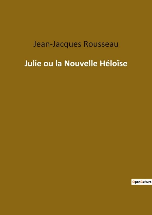 Julie ou la nouvelle Héloise