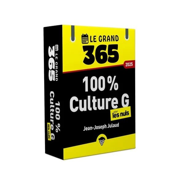 Le grand 365 100% Culture G pour les nuls