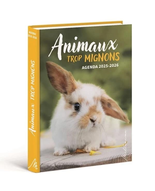 Agenda animaux trop mignons 2025-2026