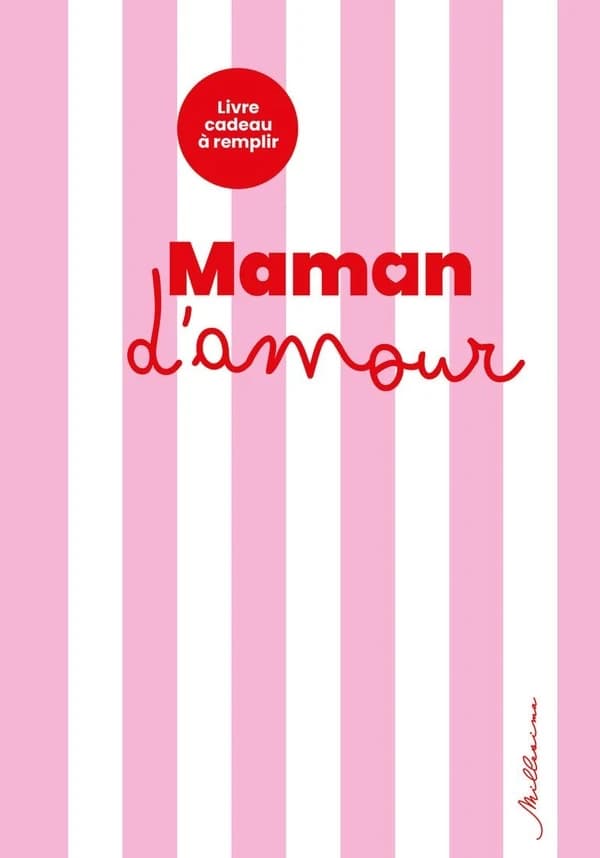 Livre à remplir pour ma maman d'amour