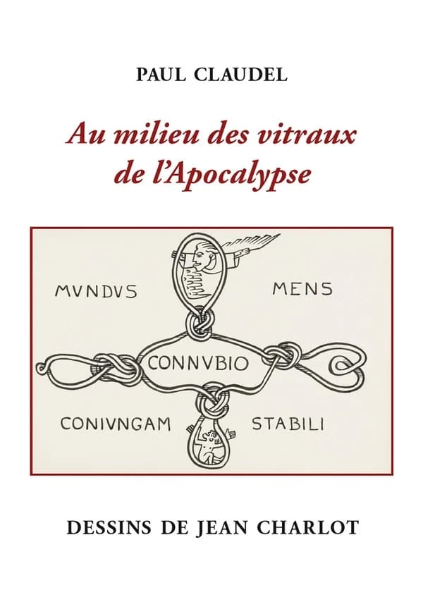Au milieu des vitraux de l'"Apocalypse"