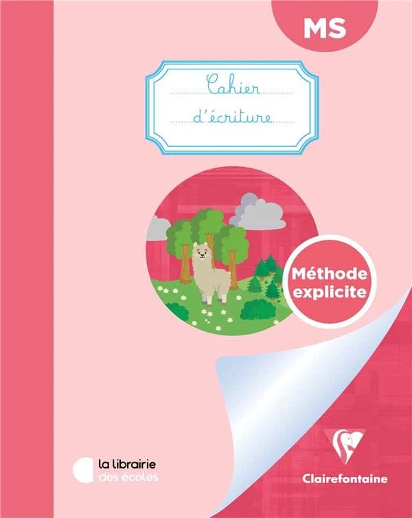 Mon cahier d'écriture MS (2024)