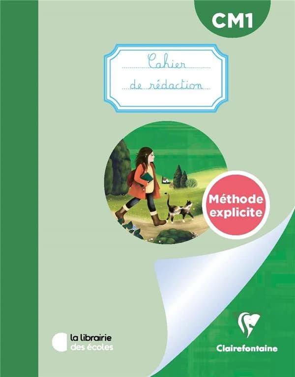 Mon cahier de rédaction CM1 (2024)