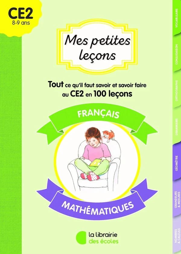 Mes petites leçons français et mathématique CE2