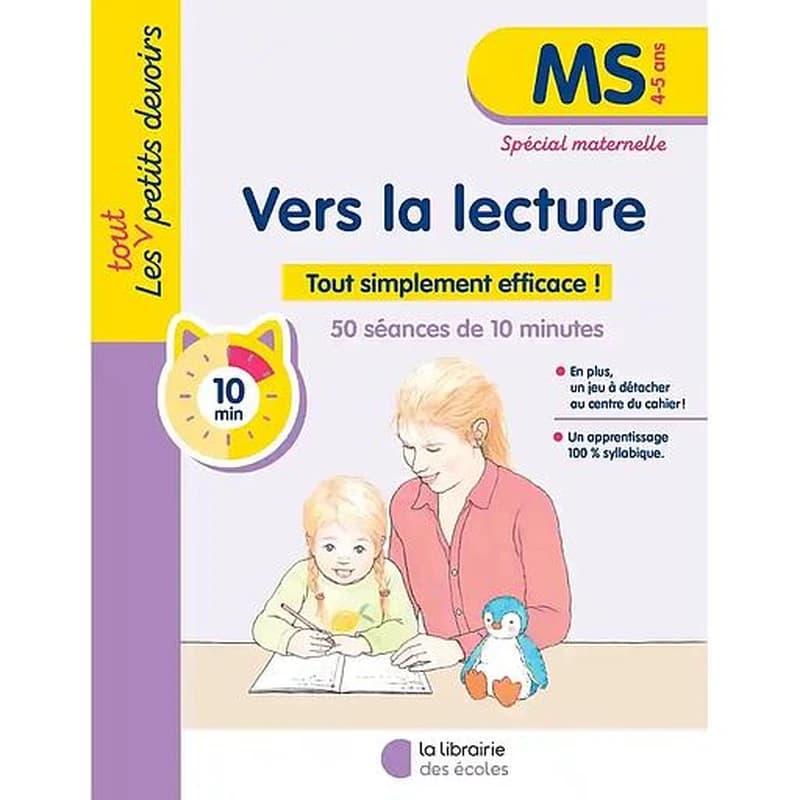 Les petits devoirs : Vers la lecture ; MS