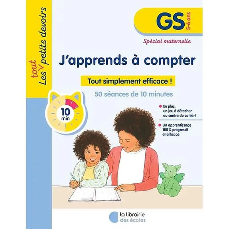Les petits devoirs : J'apprends à compter ; GS