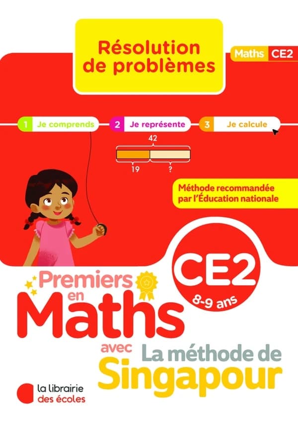 Premiers en maths : Méthode de Singapour : CE2 ; Résolution de problèmes (édition 2026)