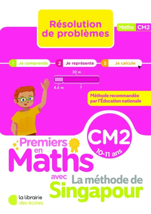 Premiers en maths : Méthode de Singapour : CM2 ; Résolution de problèmes (édition 2026)