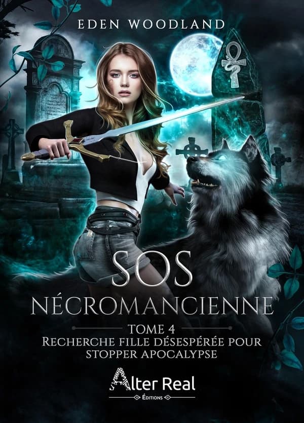 SOS nécromancienne Tome 4 : recherche fille désespérée pour stopper l'apocalypse