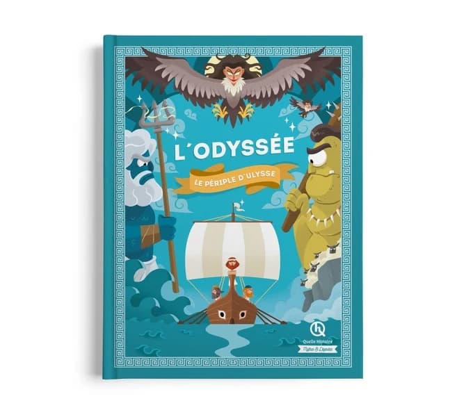 L'Odyssée : le périple d'Ulysse : d'après "L'Odyssée" d'Homère