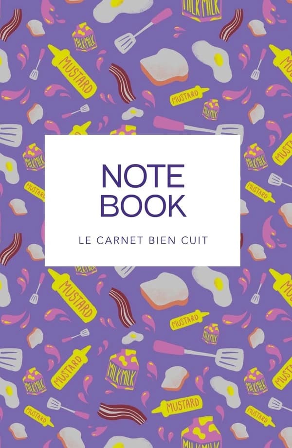 Notebook : Le carnet bien cuit