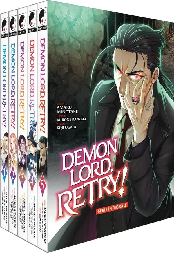 Demon Lord, retry ! : coffret Intégrale Tomes 1 à 5