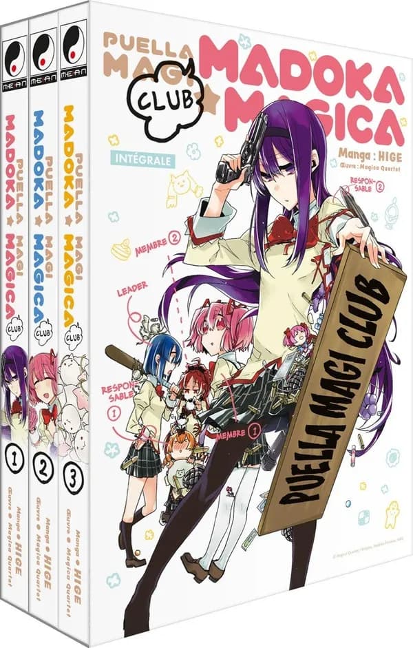 Puella Magi Madoka Magica : Club : coffret Intégrale Tomes 1 à 3