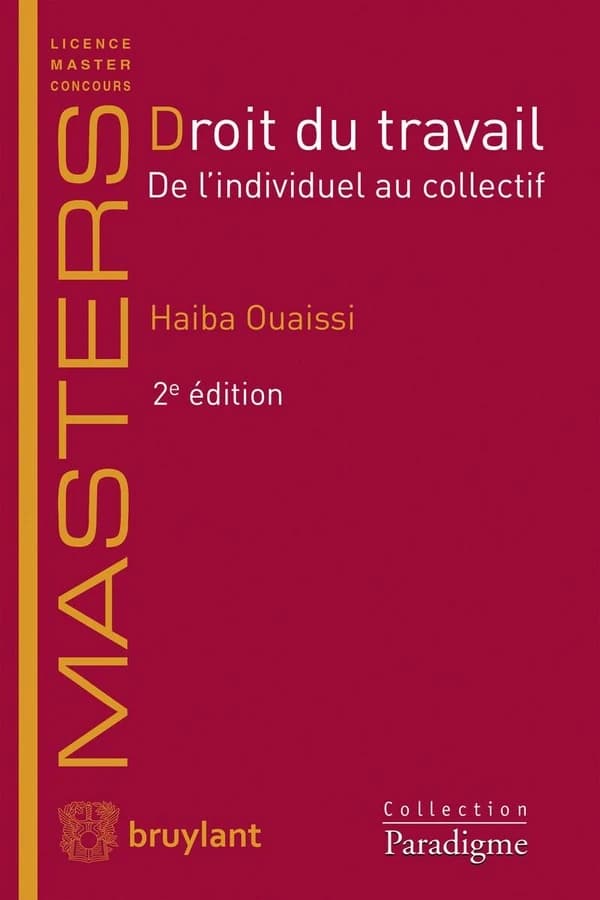 Droit du travail : de l'individuel au collectif (2e éd.) Haiba Ouaissi
