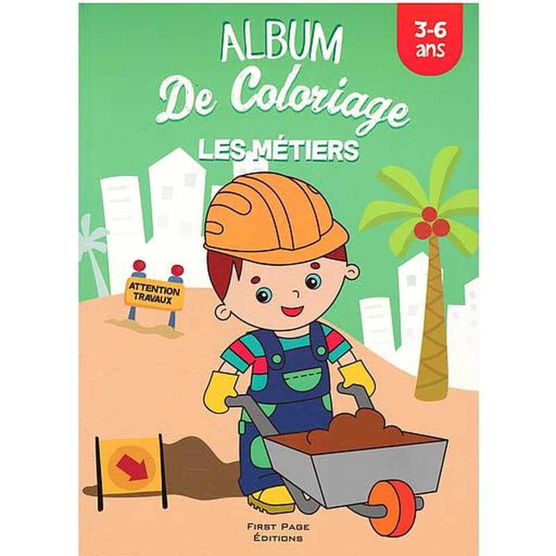 LES METIERS ALBUM DE COLORIAGE