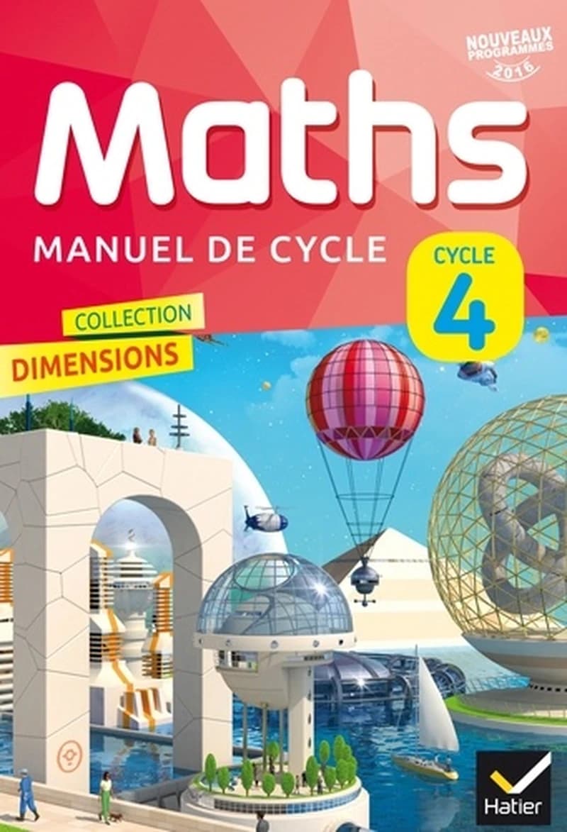 Maths : manuel de cycle : cycle 4