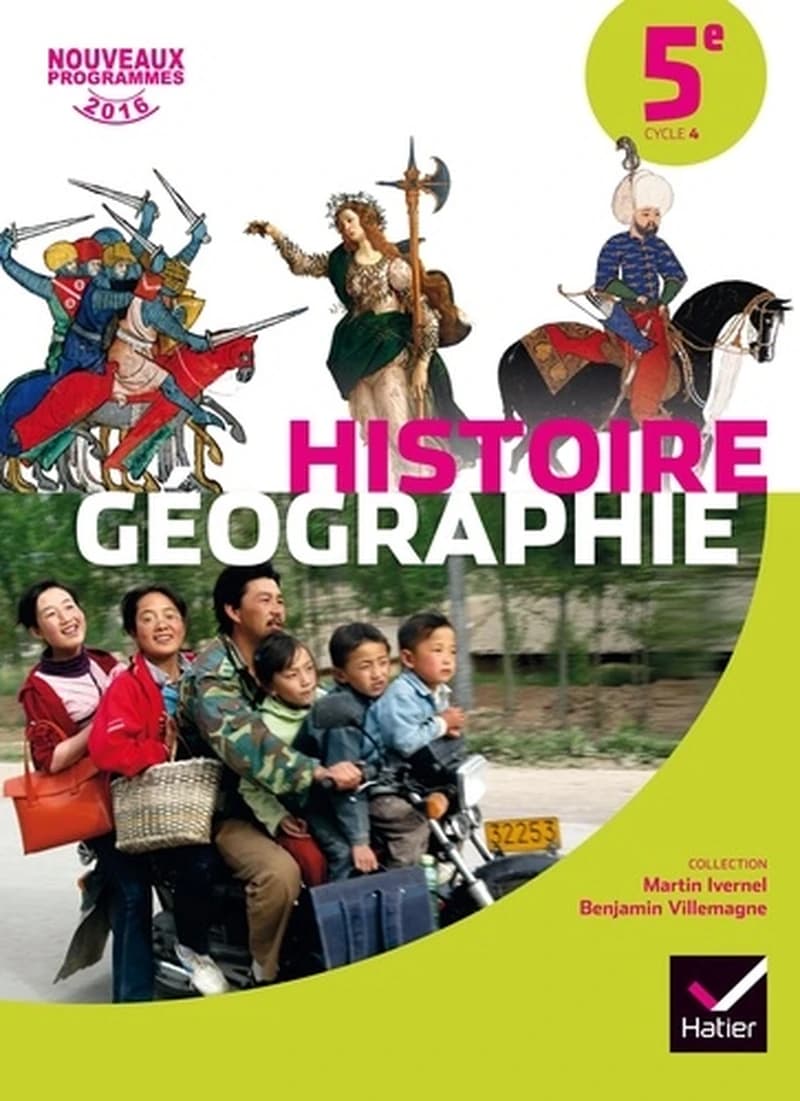 Histoire-géographie, 5e : [nouveaux programmes 2016]