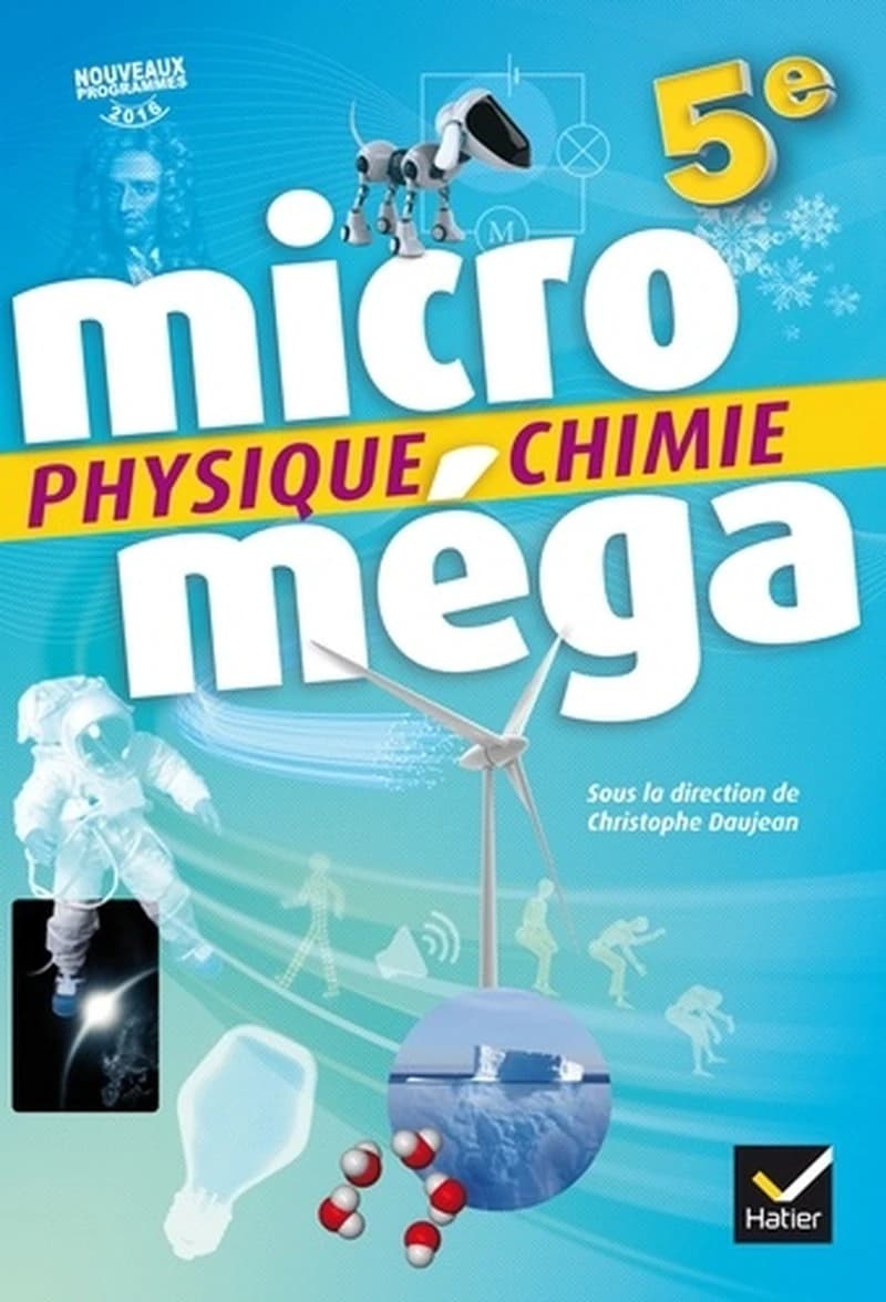 Physique, chimie, 5e : nouveaux programmes 2016