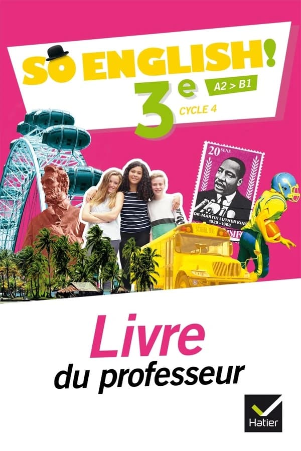 SO ENGLISH! : anglais ; 3e ; livre du professeur