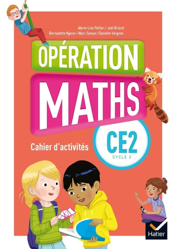 Opération maths : CE2 ; cahiers d'activités + matériel (édition 2018)
