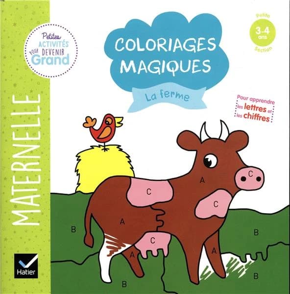 Coloriages magiques ; la ferme PS