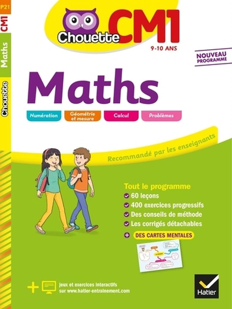 Chouette entraînement ; maths ; CM1