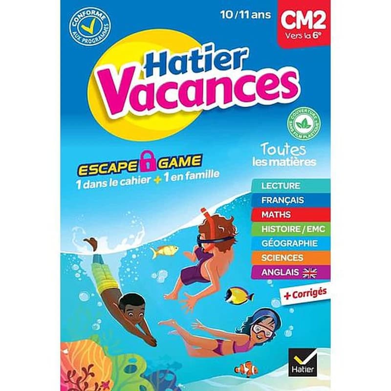 CAHIER DE VACANCES 2021 DU CM2 VERS LA 6E 10