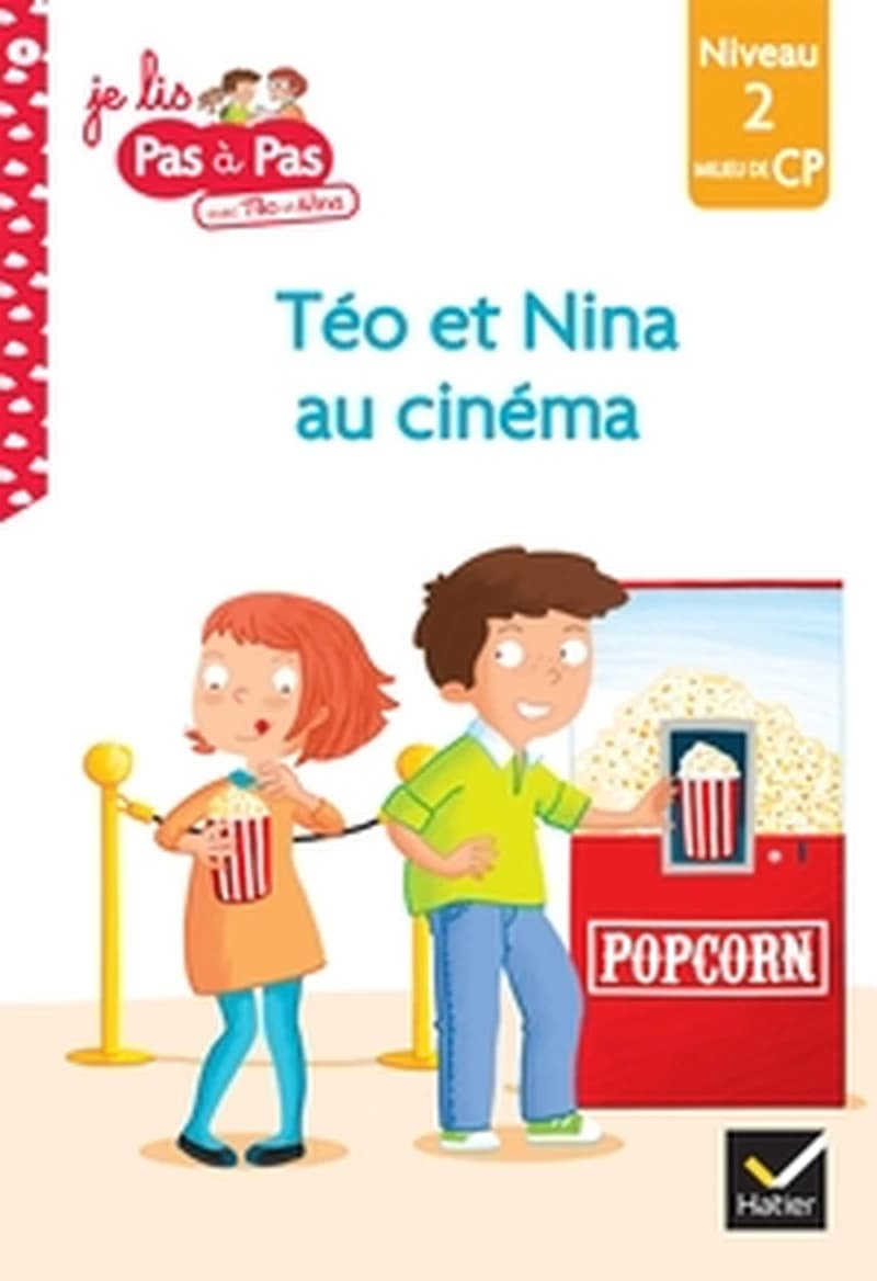 Téo et Nina au cinéma : Niveau 2 milieu de CP