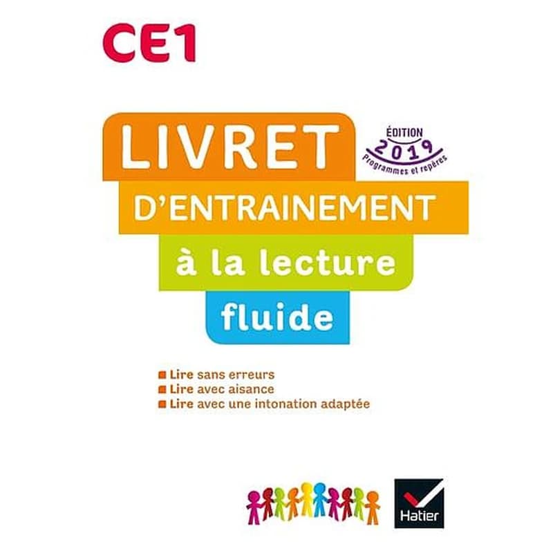 Ribambelle : lecture ; CE1 ; livret d'entraînement à la lecture fluide (édition 2019)