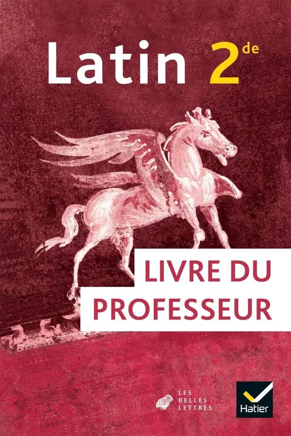 Latin ; 2de ; livre du professeur (édition 2019)