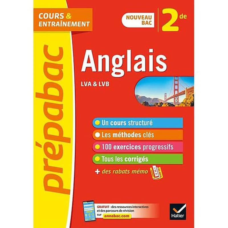 Anglais 2de - LV1 - LV2